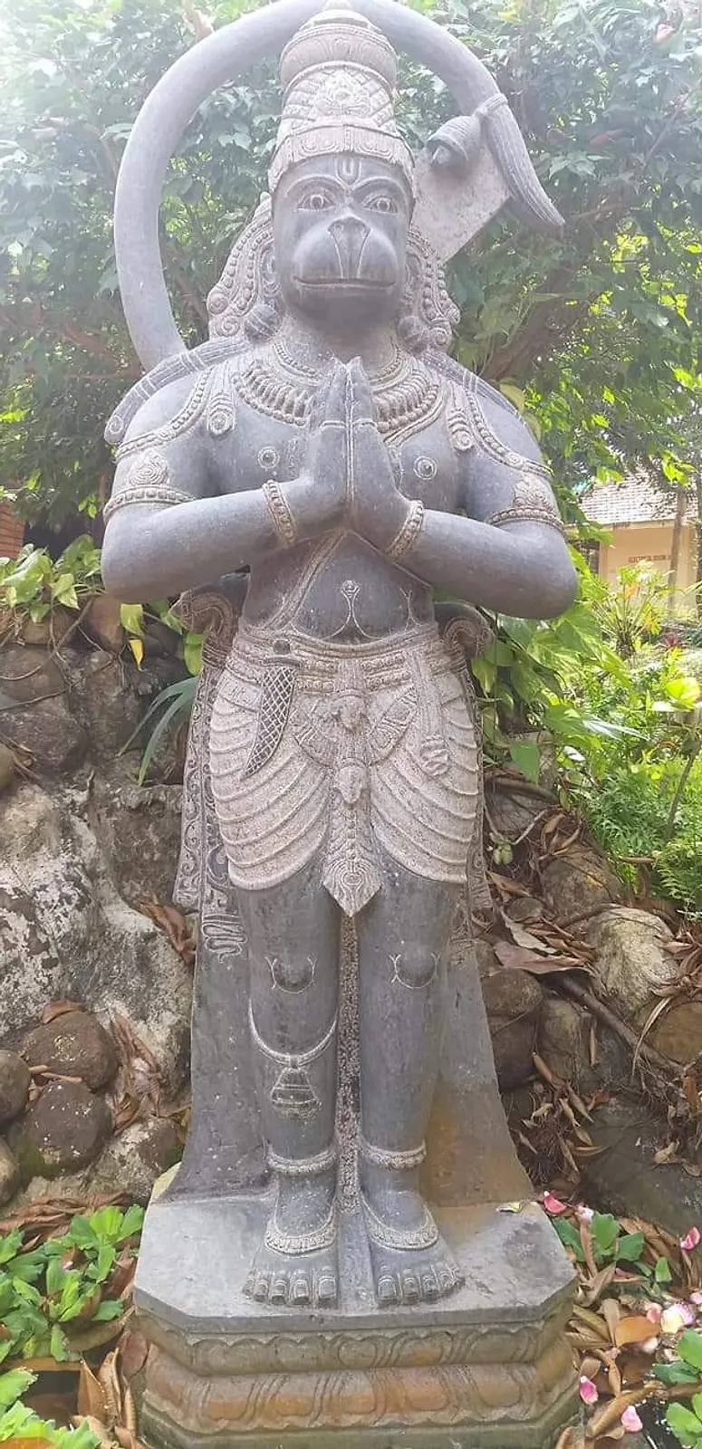Hanuman, Ashram Sivananda, Voyage en Inde du sud, Yoga en Inde, Ayurvéda, Massages ayurvédiques, Kerala