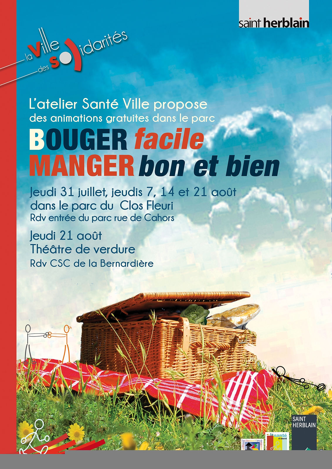 Ateliers santé ville | Saint-Herblain | Cours de Yoga en plein air