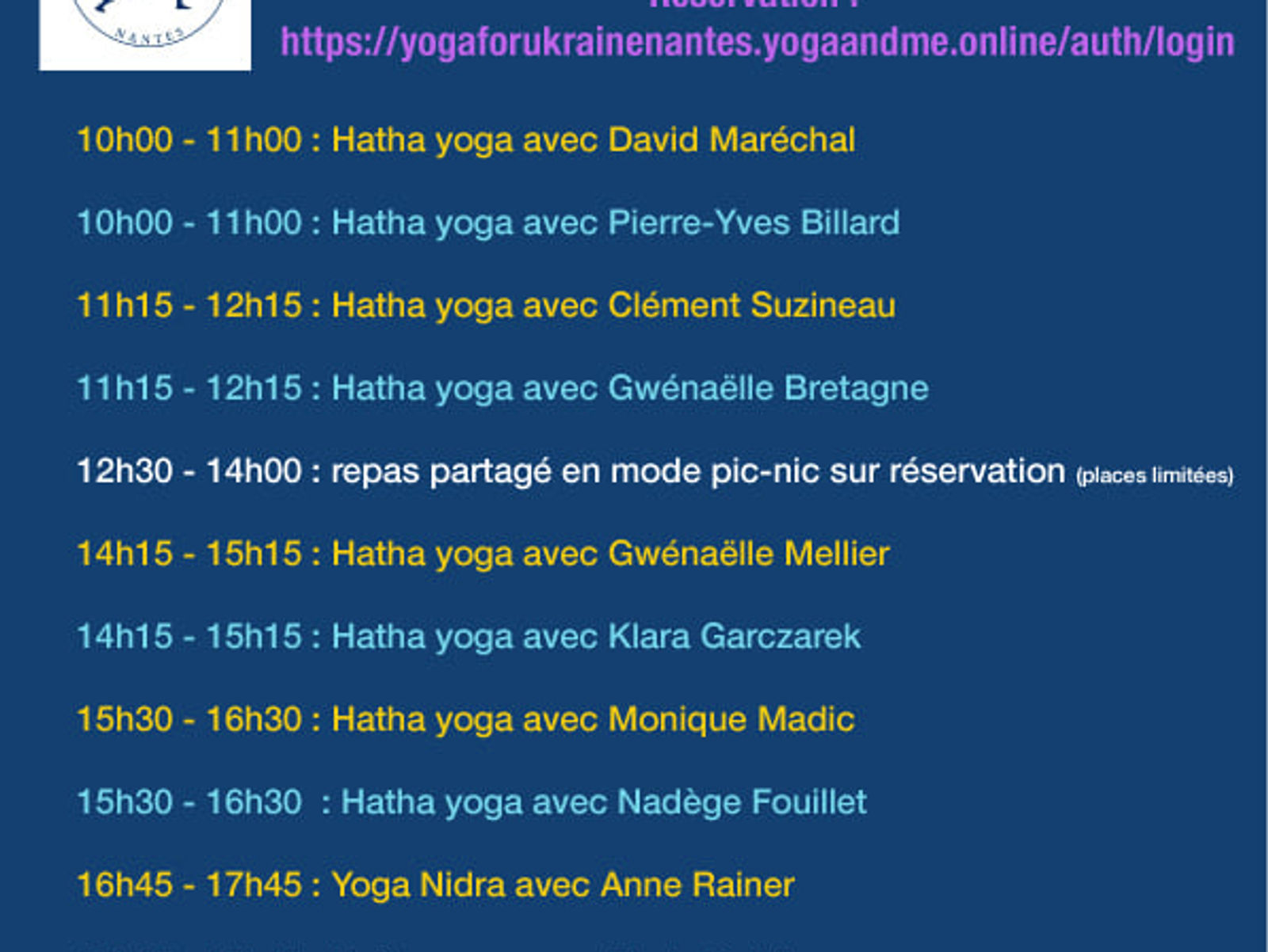 Yoga pour la Paix